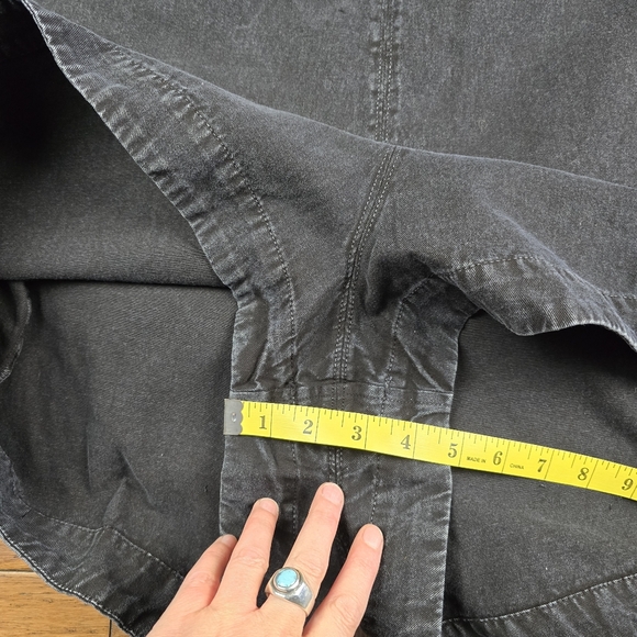 We The Free Free People Daisy Denim Black Romper XL - Picture 9 of 16